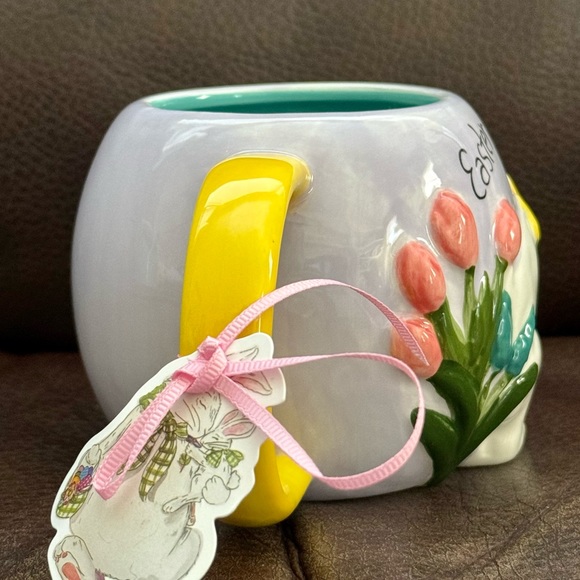 Easter Wishes Bunny Embossed Mug - Blue Sky Clayworks - Picture 6 of 10